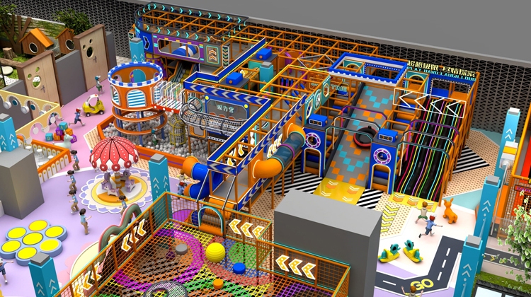 1800㎡ indoor children's playground