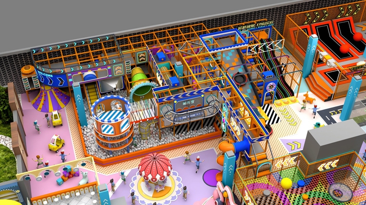 1800㎡ indoor children's playground