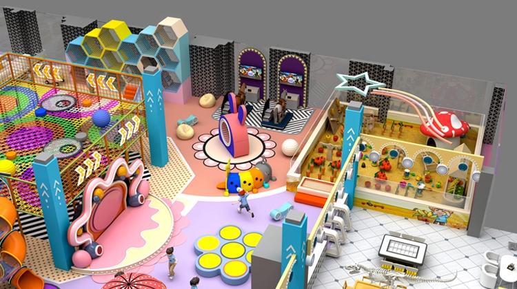 1800㎡ indoor children's playground