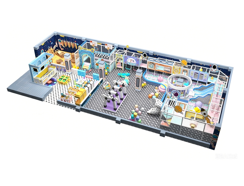 242㎡ Children Indoor Playground Equipment