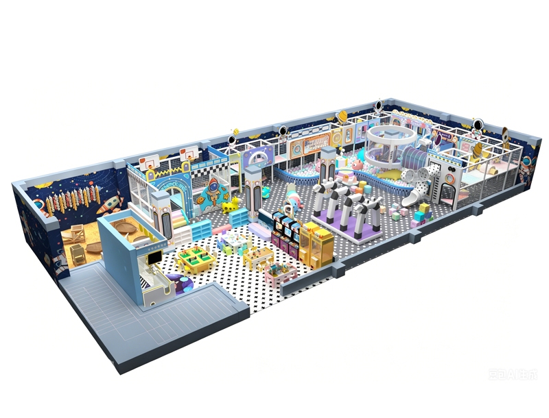 242㎡ Children Indoor Playground Equipment