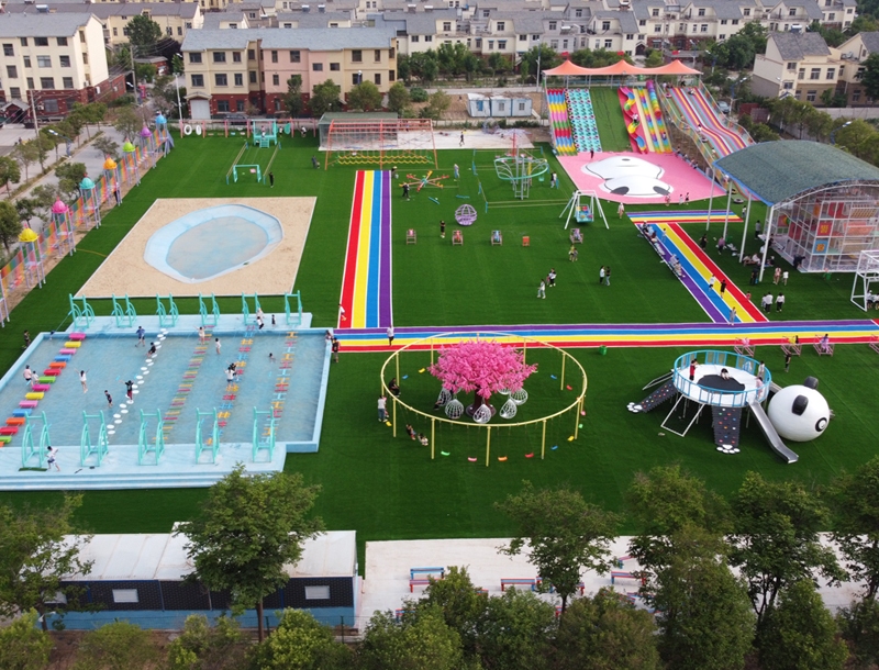 outdoor Non-powered amusement park planning