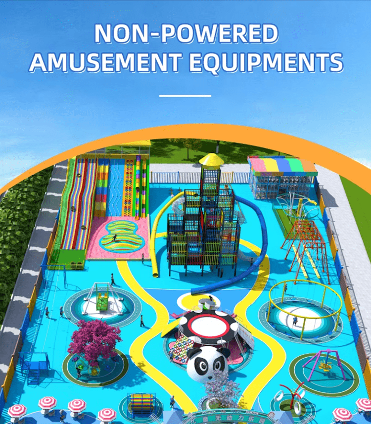 outdoor Non-powered amusement park planning