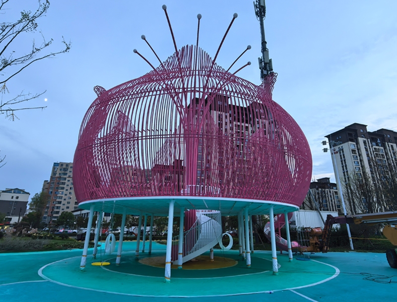 customized children outdoor playground equipment