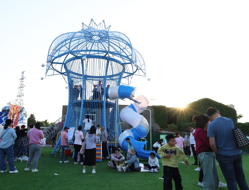customized kids outdoor playground equipment