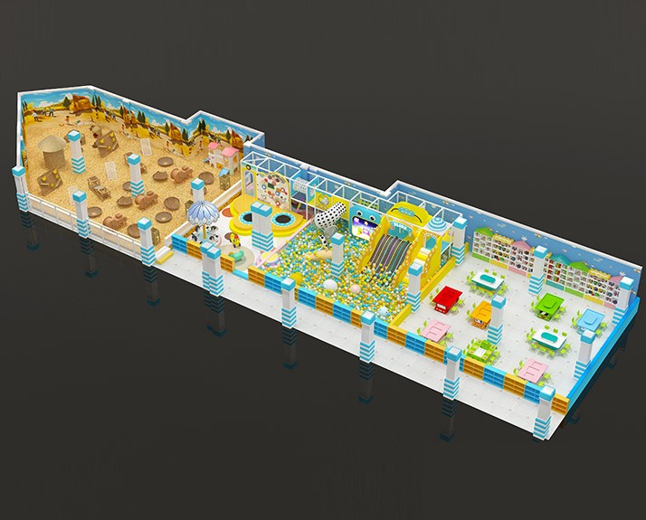 Preparatory work for children’s amusement park