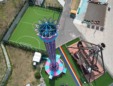 Drop tower rides