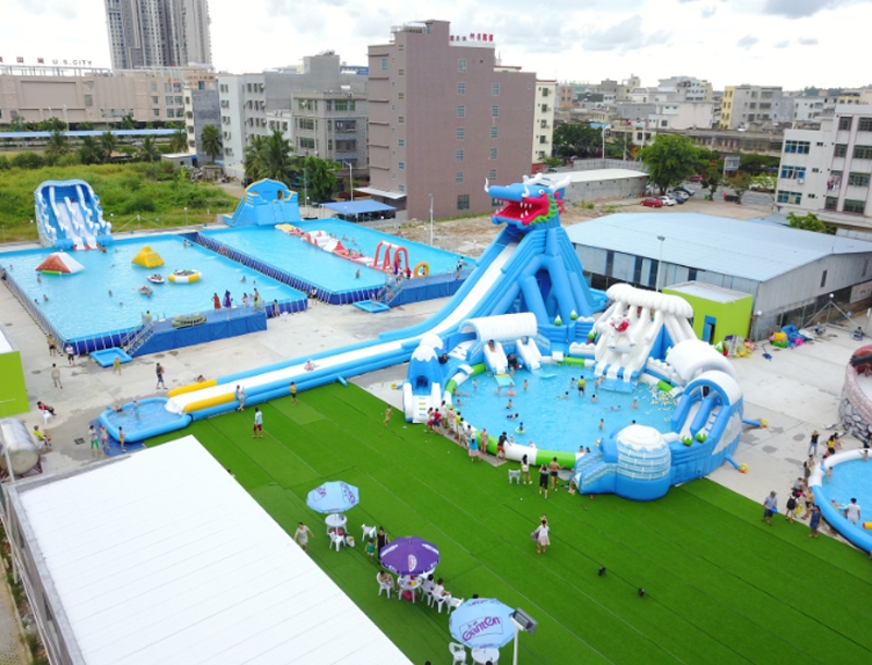 Dragon Head Water Slide