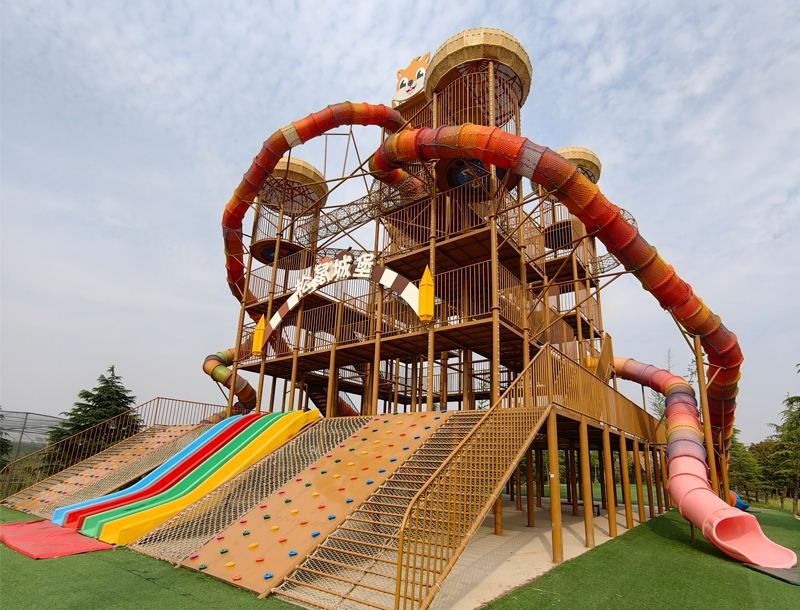 Squirrel Castle Children's Playground Equipment