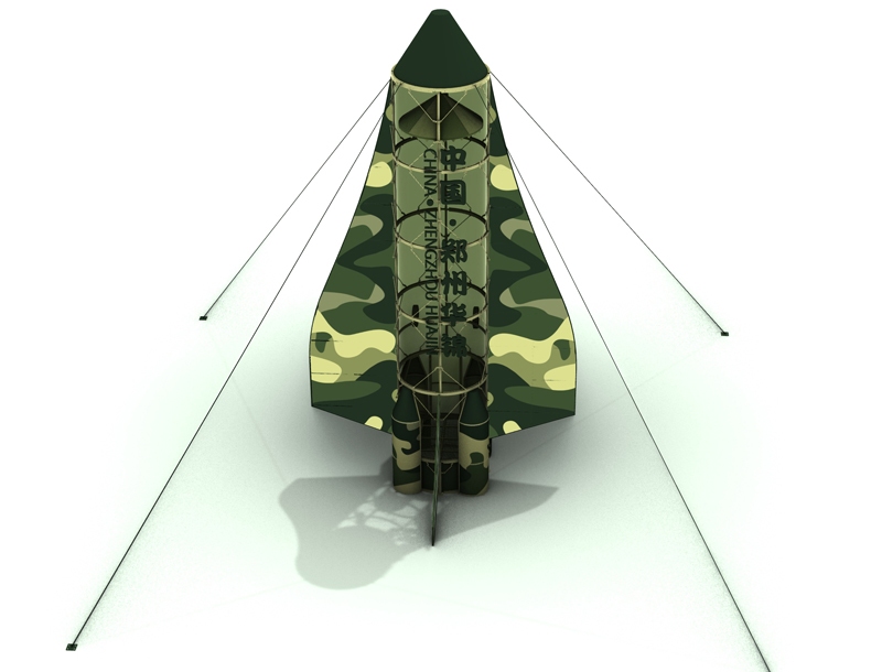 Wind Tunnel Parachute Outdoor Playground Equipment
