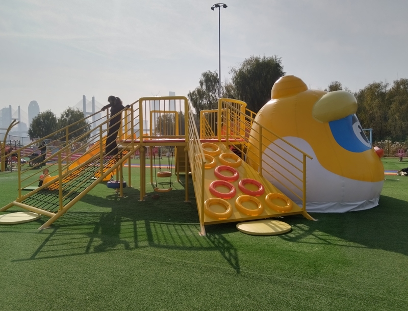 Mabinogi Giant Trampoline amusement park playground equipment