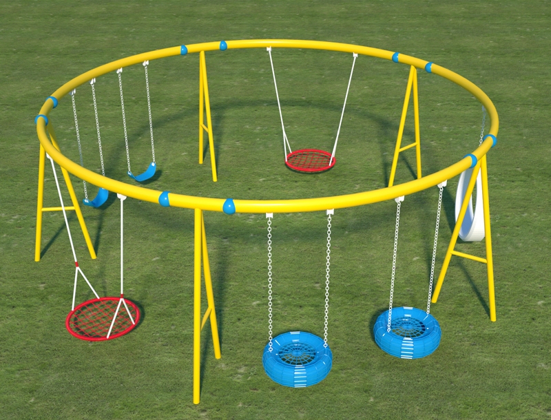 Round Swing Set