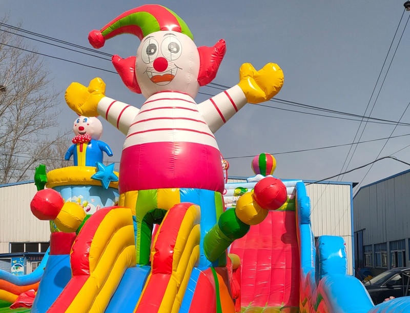 Clown Paradise Inflatable Castle