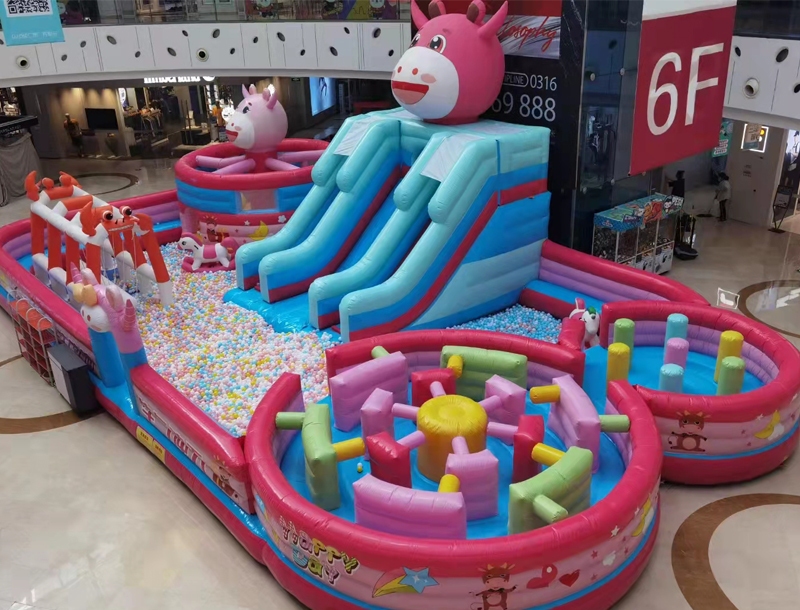 Clown Paradise Inflatable Castle