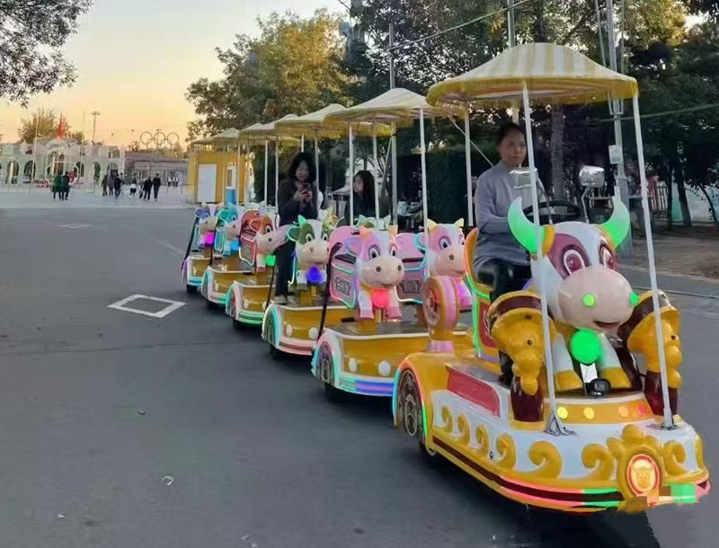 Turning the tide Park Children's Trackless Train
