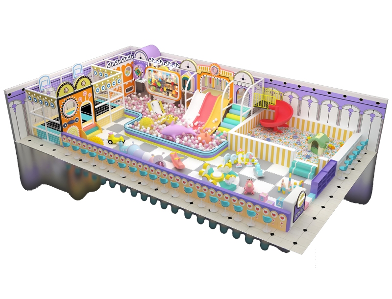 144㎡ Kids Indoor Playground Equipment