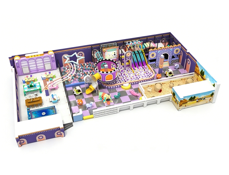 250㎡ Customized Indoor Playground Equipment