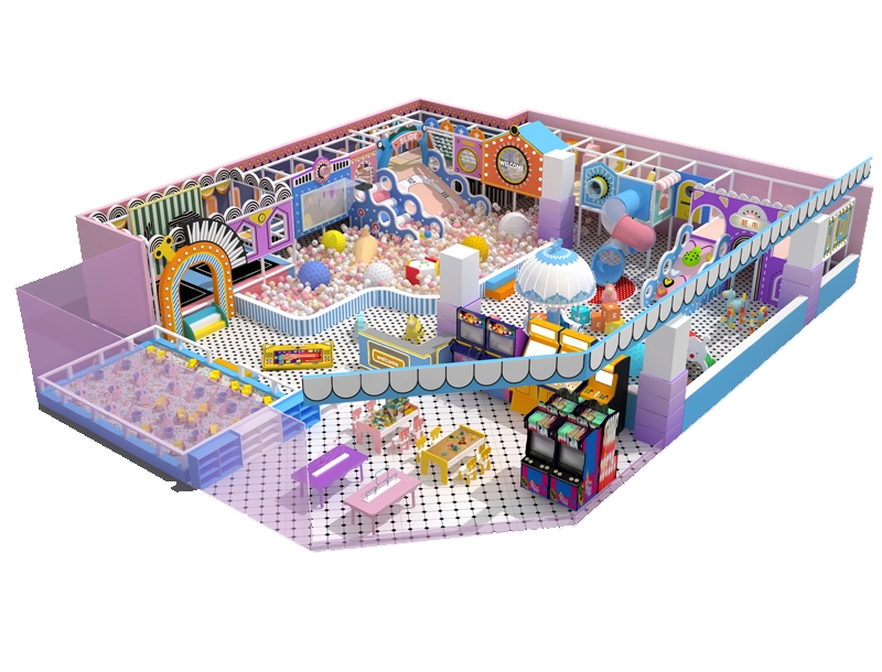 270㎡ Kids Customized Indoor Playground Equipment