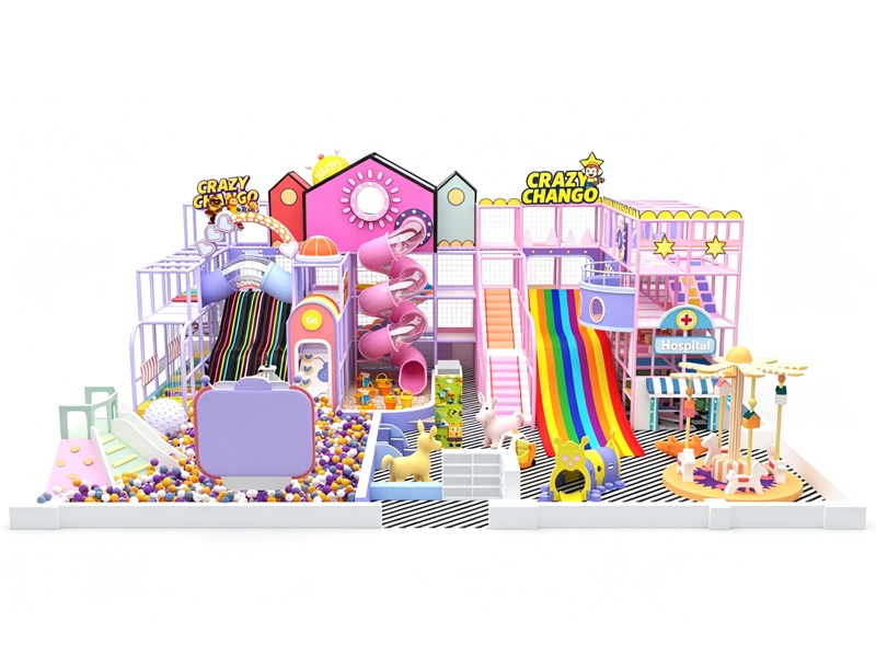 286㎡ kids indoor soft playground