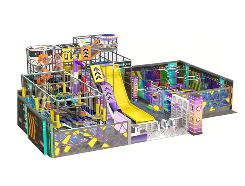 Challenge kids indoor soft playground