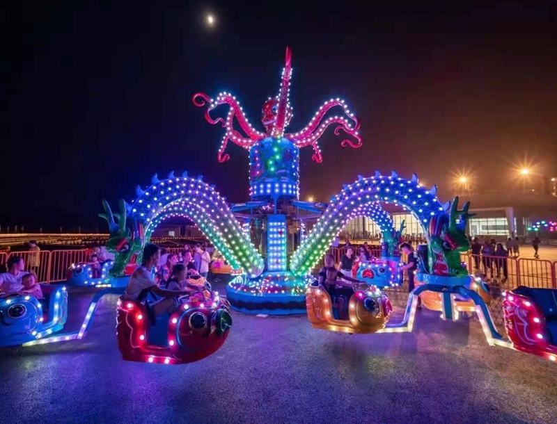 Giant Octopus Park Amusement Ride