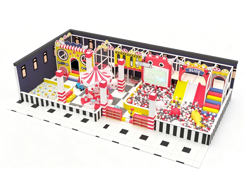 80㎡ Kids indoor amusement equipment