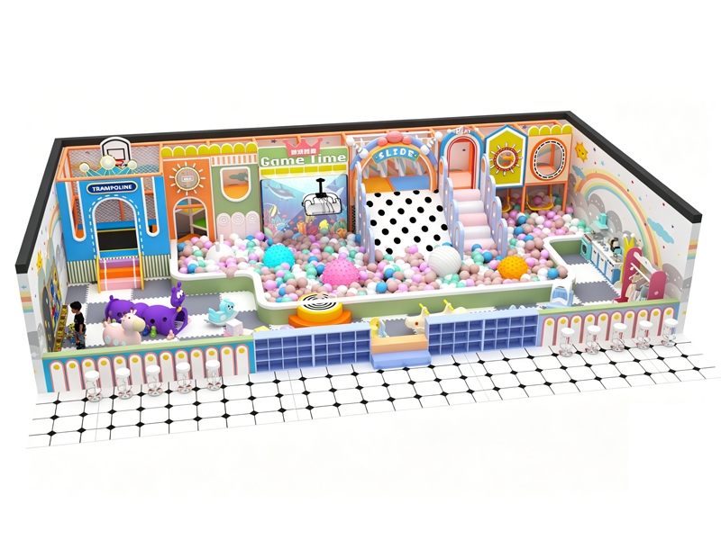 120㎡ children indoor play equipment