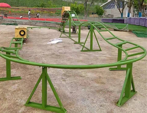 amusement park equipment Hilarious roller coaster