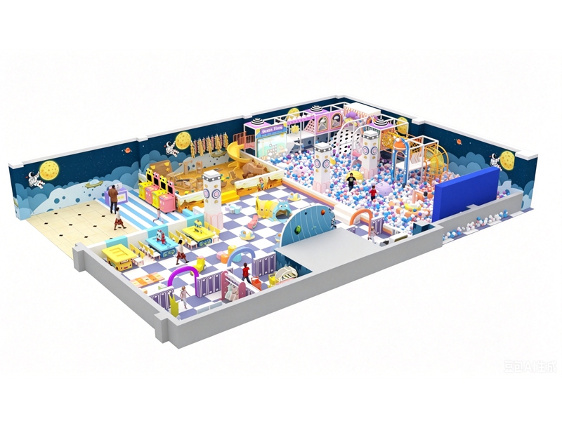Children Indoor Playground Equipment For Shopping Mall