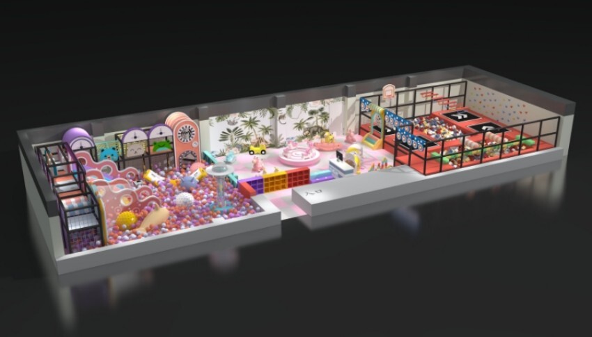 200㎡ Kids Soft Play Area