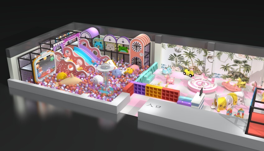 200㎡ Kids Soft Play Area