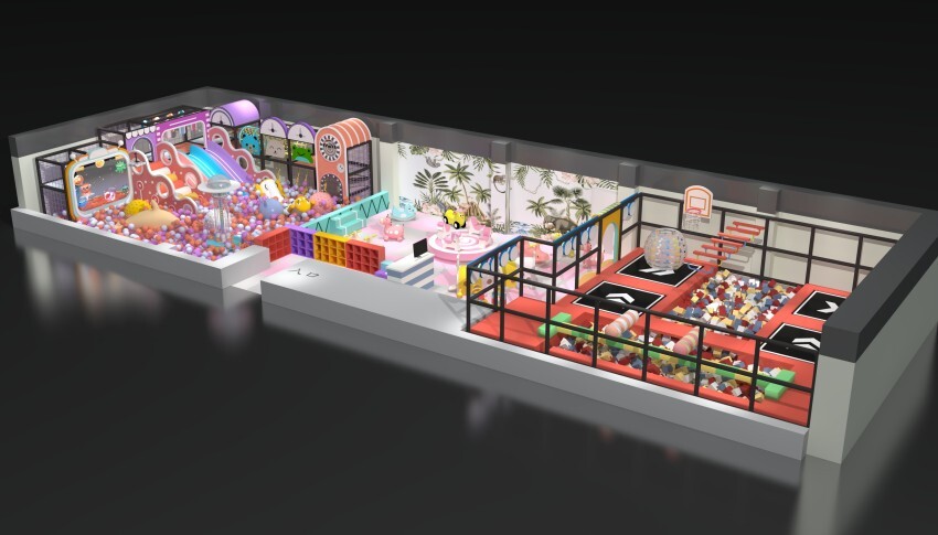 200㎡ Kids Soft Play Area